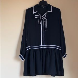 Small Black, white accented Dress